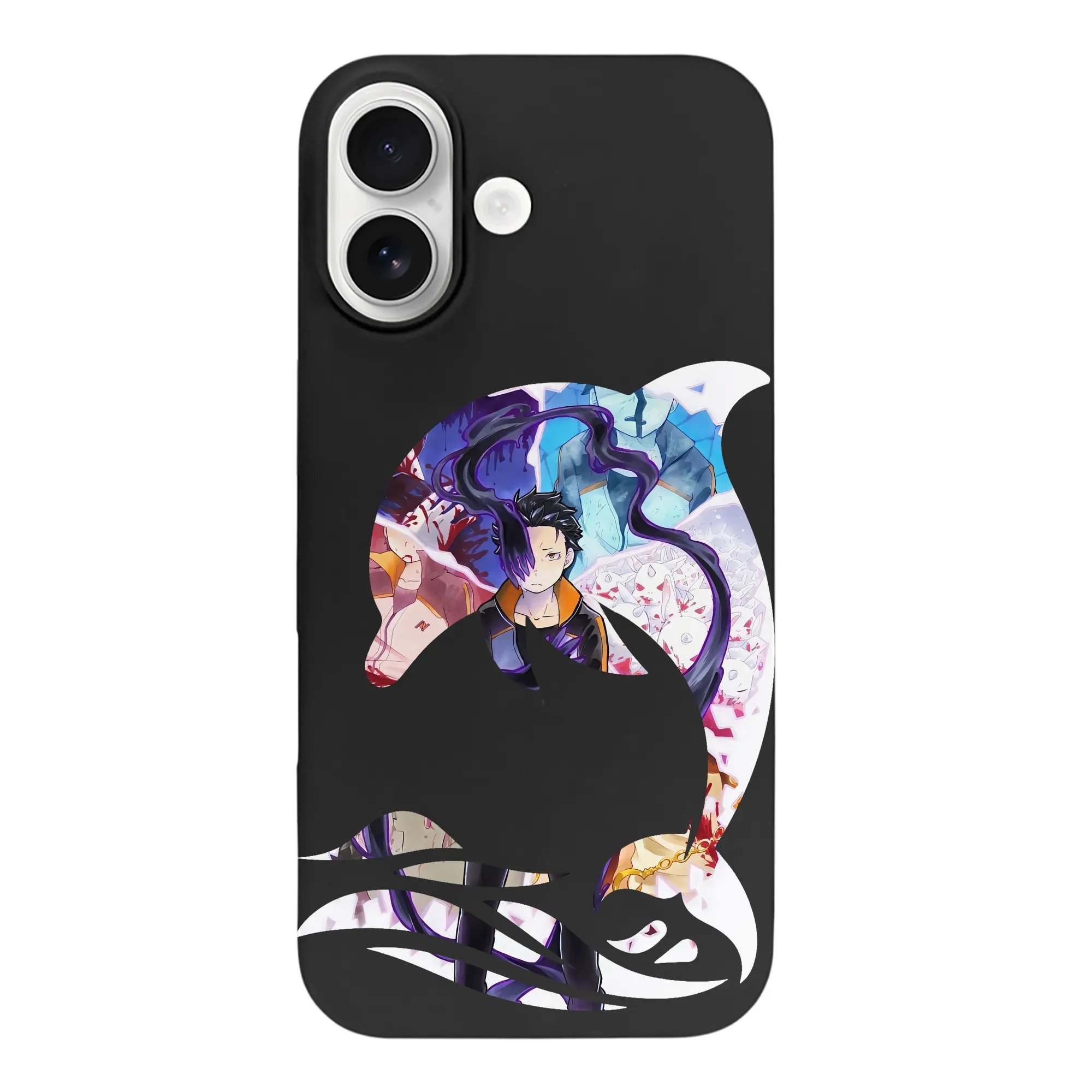 リゼロ グッズ ナツキ・スバル - iPhone 17 シリーズ シリコンケース 薄型 耐衝撃 指紋防止 ソフトタッチカバー 精密フィット 傷防止 保護ケース iPhone 17/17 Air/17 Pro/17 Pro Max 対応